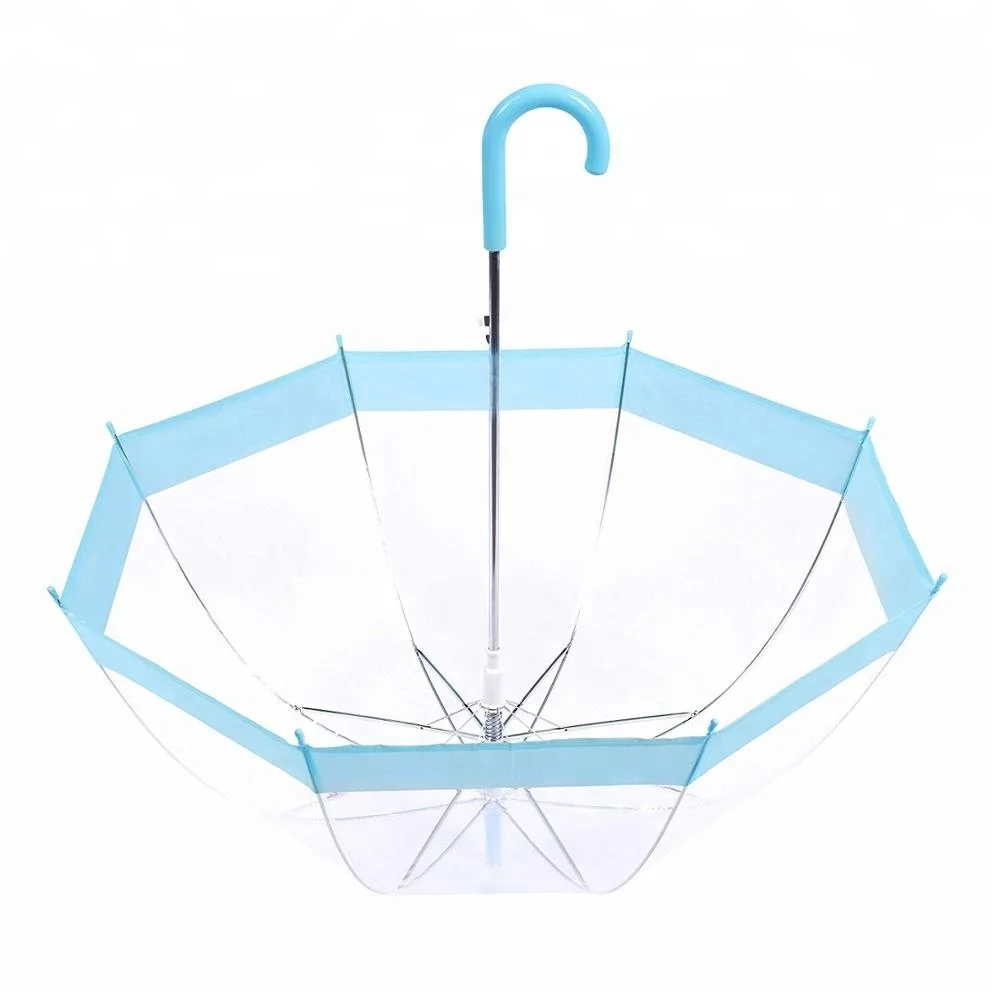 ПОЭ ткань Cherry невый пузырь прозрачный купольный зонтик