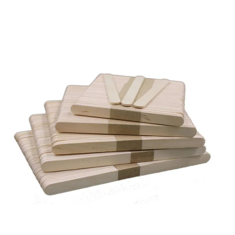 China supplier disposable factory price wood ice cream stick with logo branding