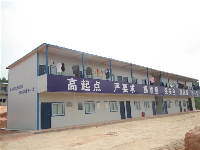 2 Bedroom Prefab Cottage Duplex Prefab House Small Movable Houses on Sale