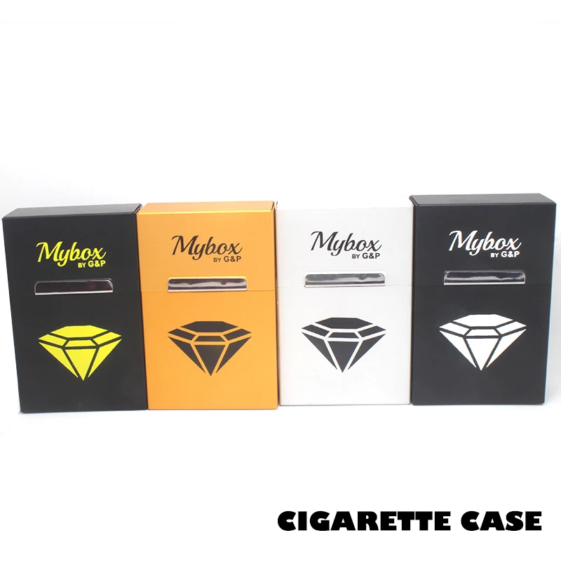 Изготовленный На Заказ Цветной алюминиевый держатель для сигарет, табака, чехол для хранения, карманная коробка, Новое поступление, совершенно новый