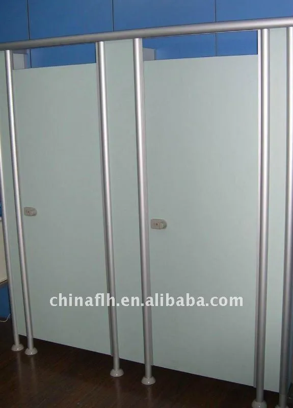 High quality and low price hpl panel cubical toilet cubicle partition 12mm thick gray Changing Room Partition
