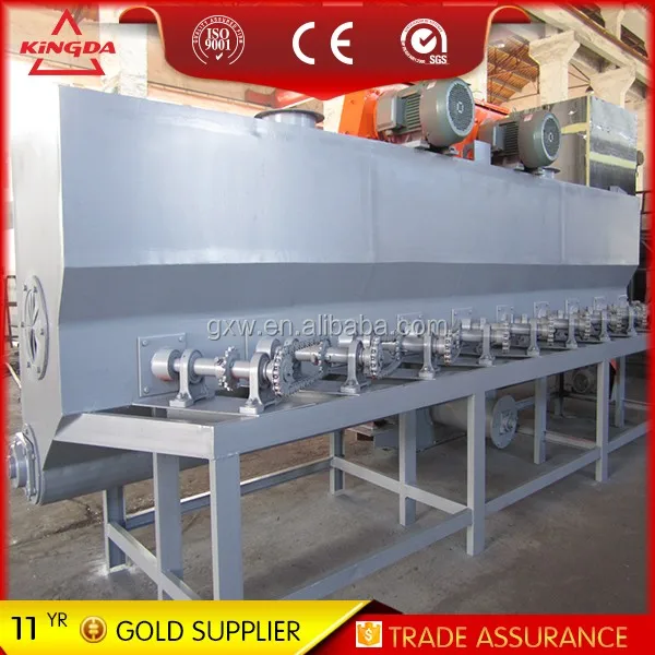 
steel pipe tube automatic shot blasting machine 