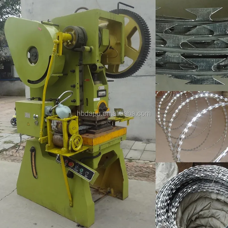 Фабрика колючей проволоки машина гармошки бритвы