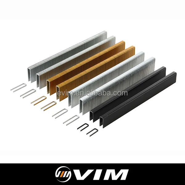 Staples With Different Color Coating