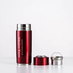 380ml Nano Alkaline Energy Ionizer Filter Flask Water Bottle  Cup Booster Health Energy Cup