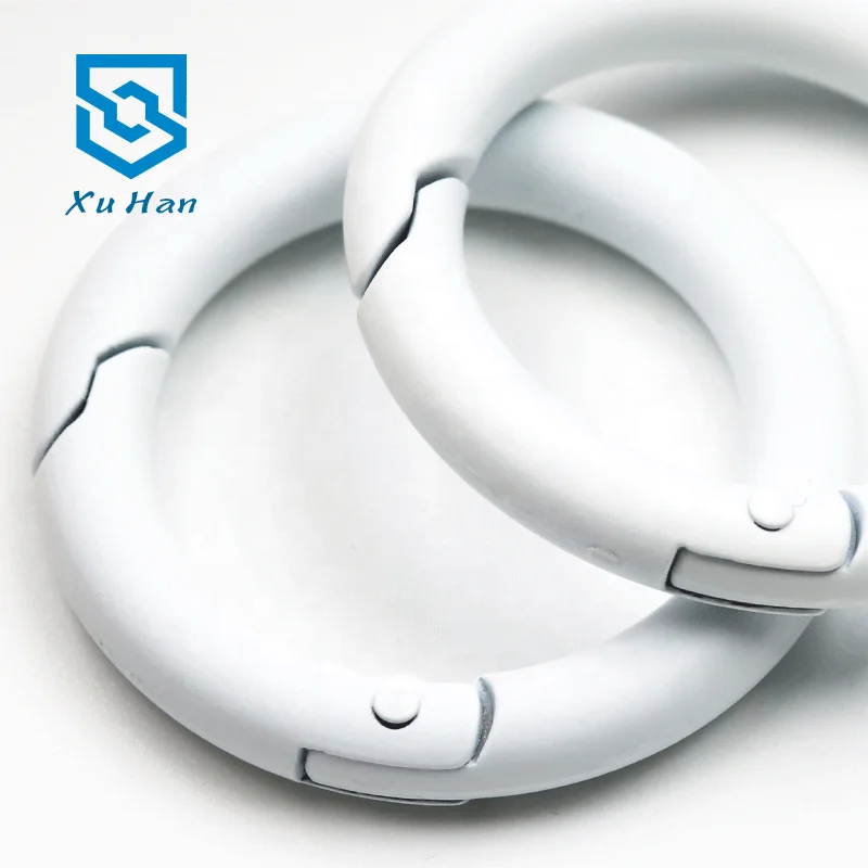 High quality metal round carabiner ring