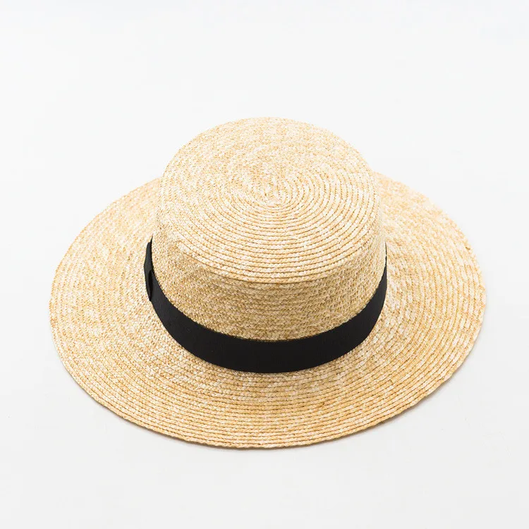 
Wholesale cheap new fashion multi-colors floppy wide brim paper straw hat boater hat 