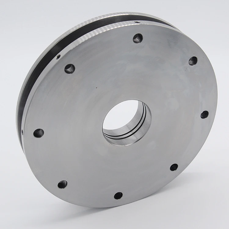 
Customized Machinery Steel Round Belt Guide Pulley 