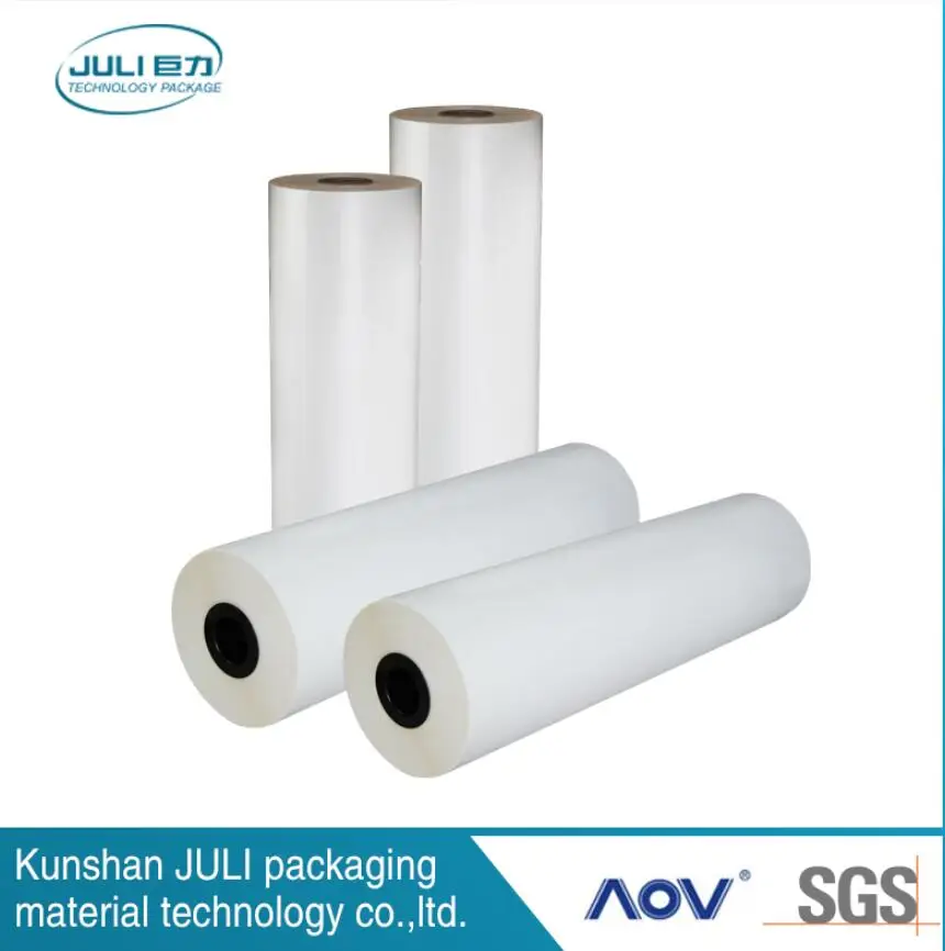 18 microns heat sealable pet film, soft touch lamination film,hot films
