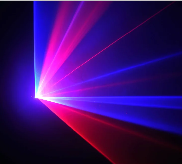 LAYU Top Selling DJ Lazer Stage Night Club Red Blue Color Beam Effect Laser Light Projector for Club KTV Disco