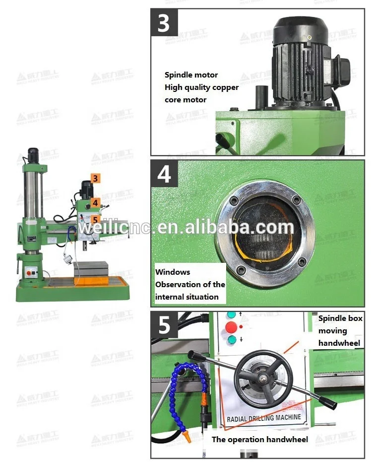 China ZQ3040x13 radial arm drill press manufacturer
