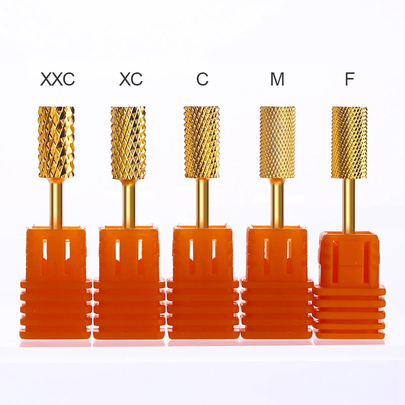 nail beauty equipment spare part for drill handpiece nail milling carbide drill bits