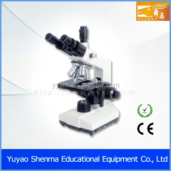 XSZ-108BN-T 1600X digital biological microscope school and laboratory trinocular microscope xsp