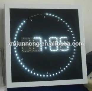 привел цифровые часы с рамка алюминиевого сплава/кольцо п. дисплей