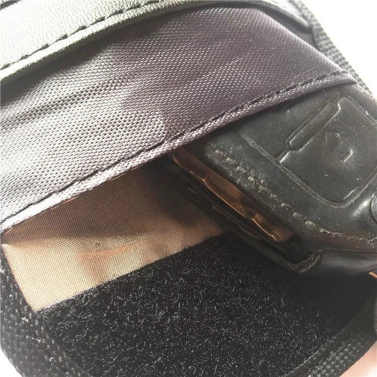 Faraday key fob pouch booster / Rfid key fob entry shield protector cases / Keyless car key signal block bag cage