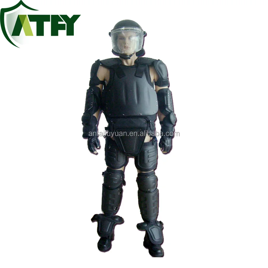 Police and military anti riot helmet suit body protector anti riot gear