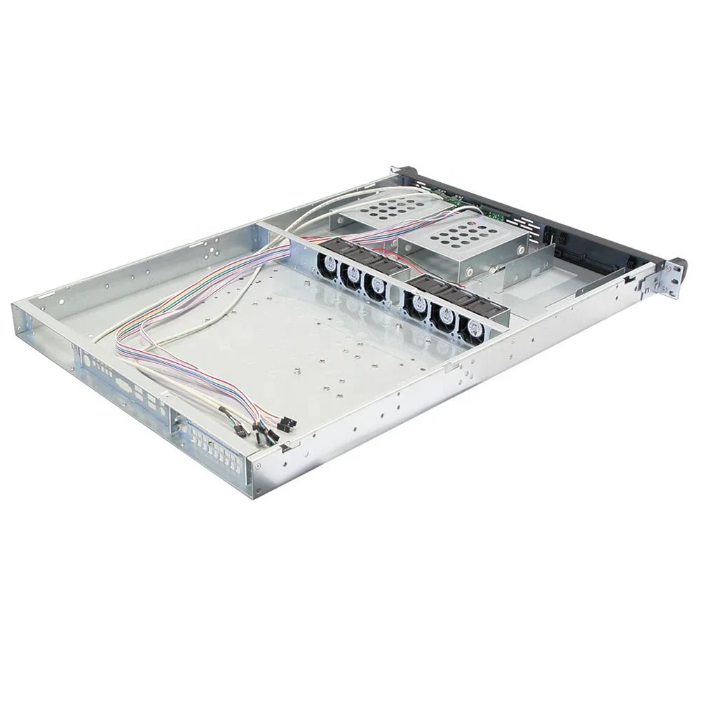 PC Computer Industrial Rack Mount Server Chassis Case 1U