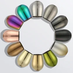 450ml Copper Plated Stainless Steel Champagne Wine Glass