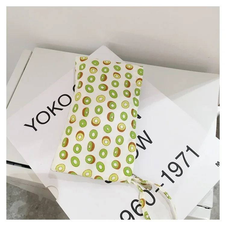 
Summer fresh outdoor shopping change canvas bag 