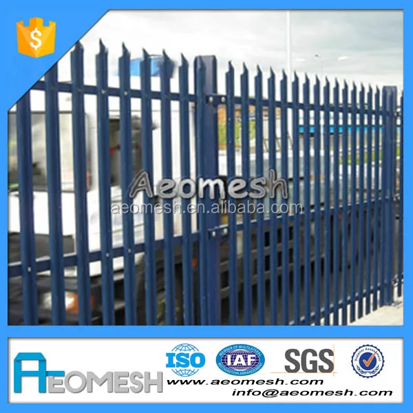 AEOMESH RP iron fence metal fence, metal iron palisade fence