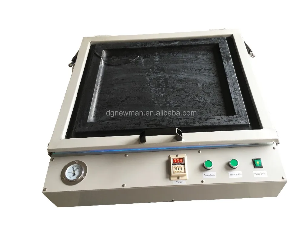 Automatic Flat Sport Uv Exposure Machine 5060Cm For Screen Printing