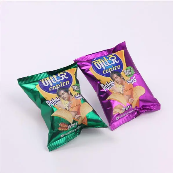 Potato chips packaging material/clear plastic bag for potato chips/potato chips bag