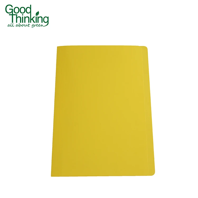 A4 clip size eco-friendly FSC paper file folder,custom hardcover paper file folder,office pp file folder