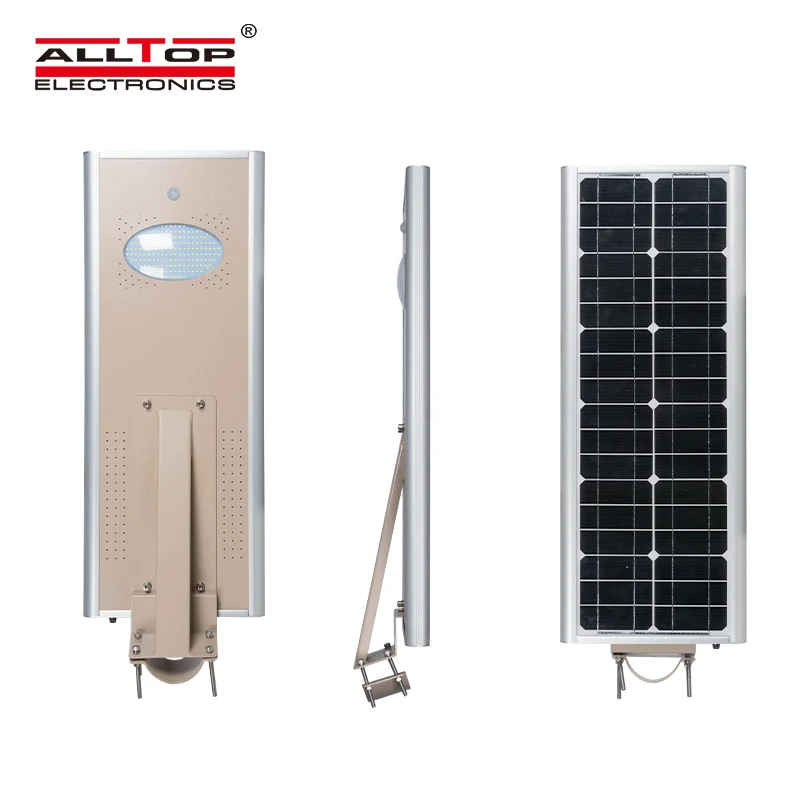 high lumens outdoor integrated motion sensor led solar street light 20w 30w 60w 80w