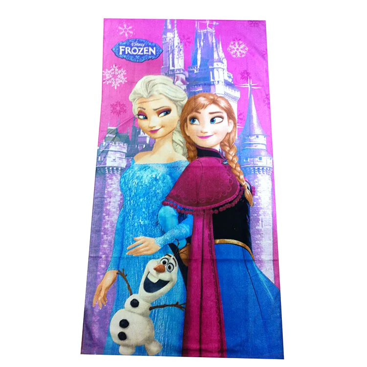 Children 60*120cm cotton bathing towel baby boys girls cute cartoon swimming towel kids Easy Bibulous towel