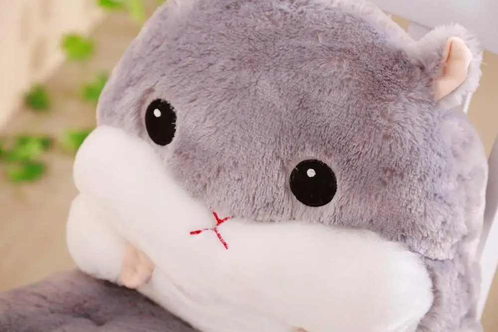 hamster cushion plush soft material pillow stuffed animals