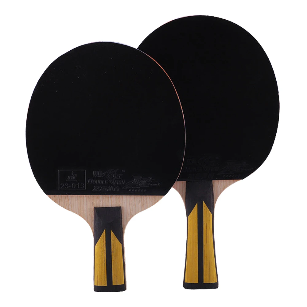 Double Fish 6A table tennis bat with ittf pingpong rubber
