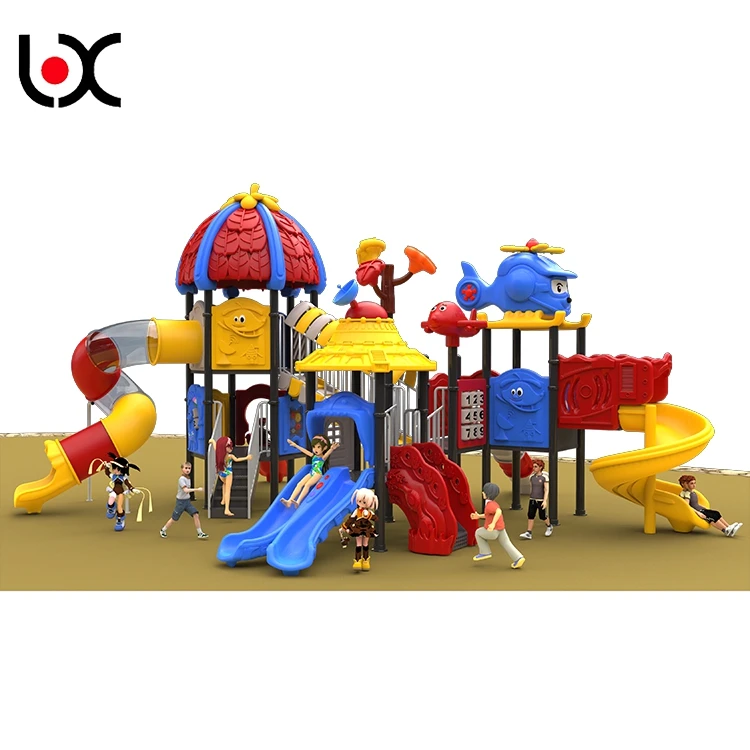 Оборудование для детских площадок для жилых помещений пластик детские горки