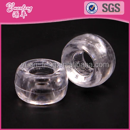 Children DIY Toys Transparent 6mm Pony Beads Acrylic Beads Wholesale