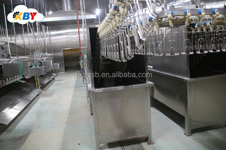 Poultry chicken  slaughterhouse machine for the massacre chicken slaughter duck goose