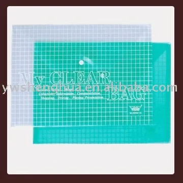 
2014 new design pp clear folder/office stationery file folder 