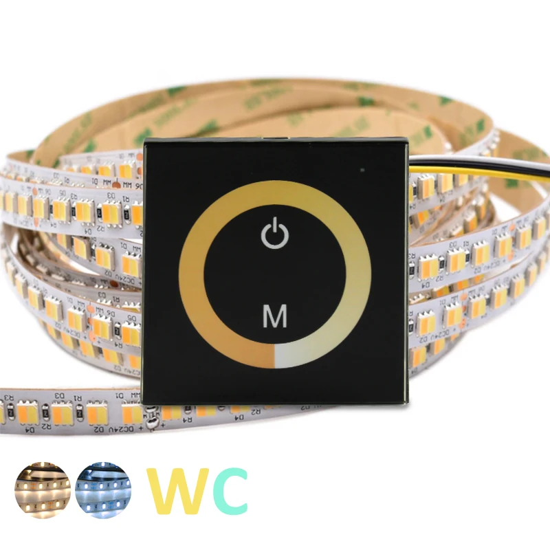  12 В постоянного тока 4 а сенсорное управление настенное крепление cct rgb rgbw Сенсорная панель светодиодный регулятор света для светодиодных осветительных лент