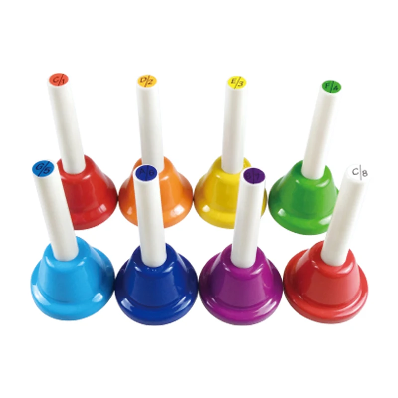 Rhythm Band percussion musical small 8 note hand bell for play