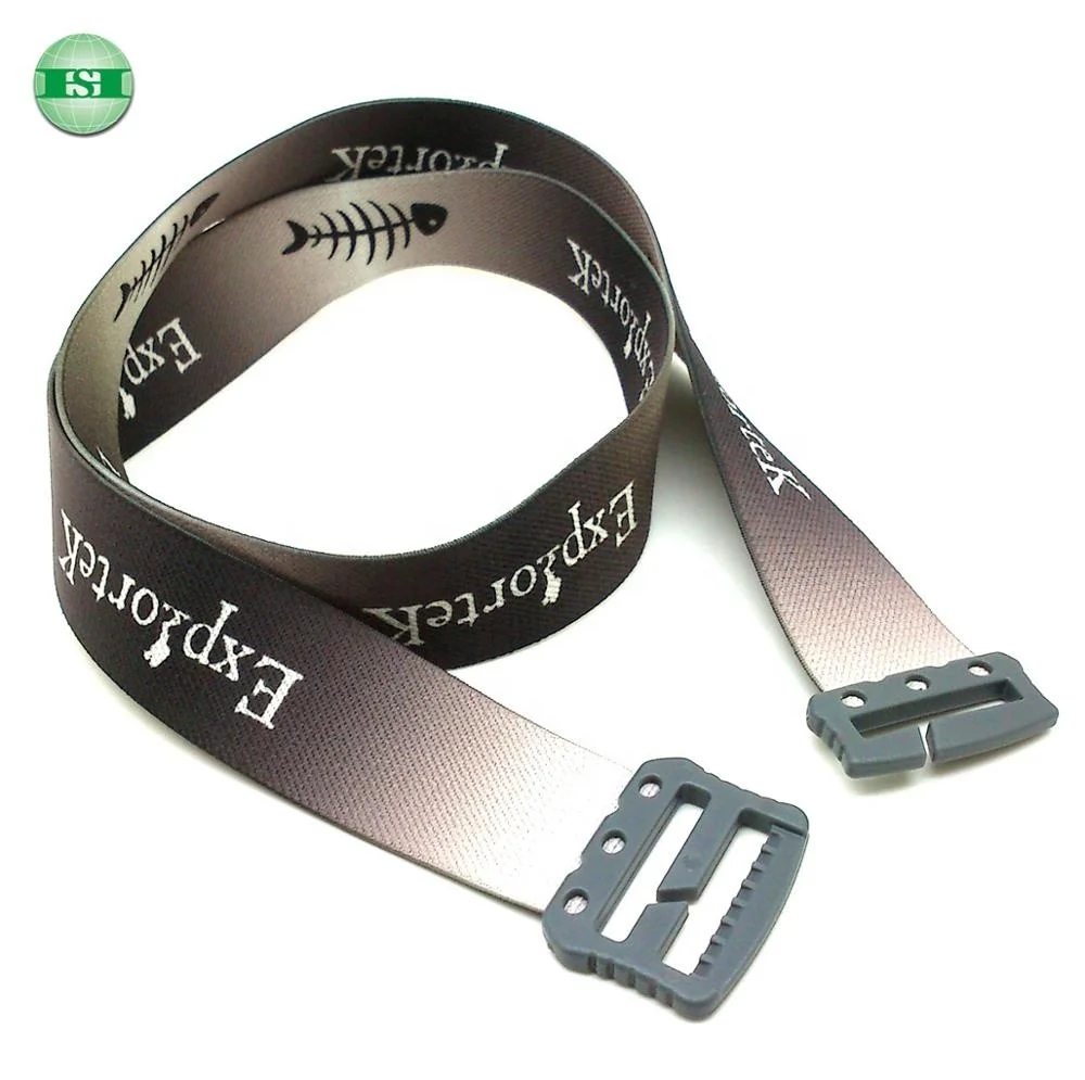 Customized design adjustable buckle stretching elastic head band for headlamp