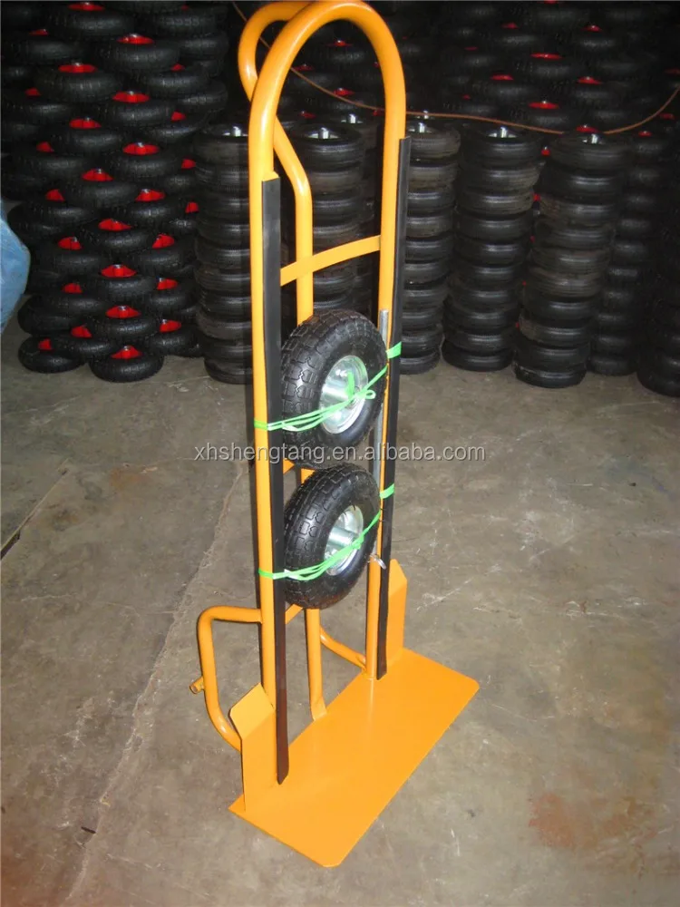 HT1896 warehouse steel two wheel hand trolley