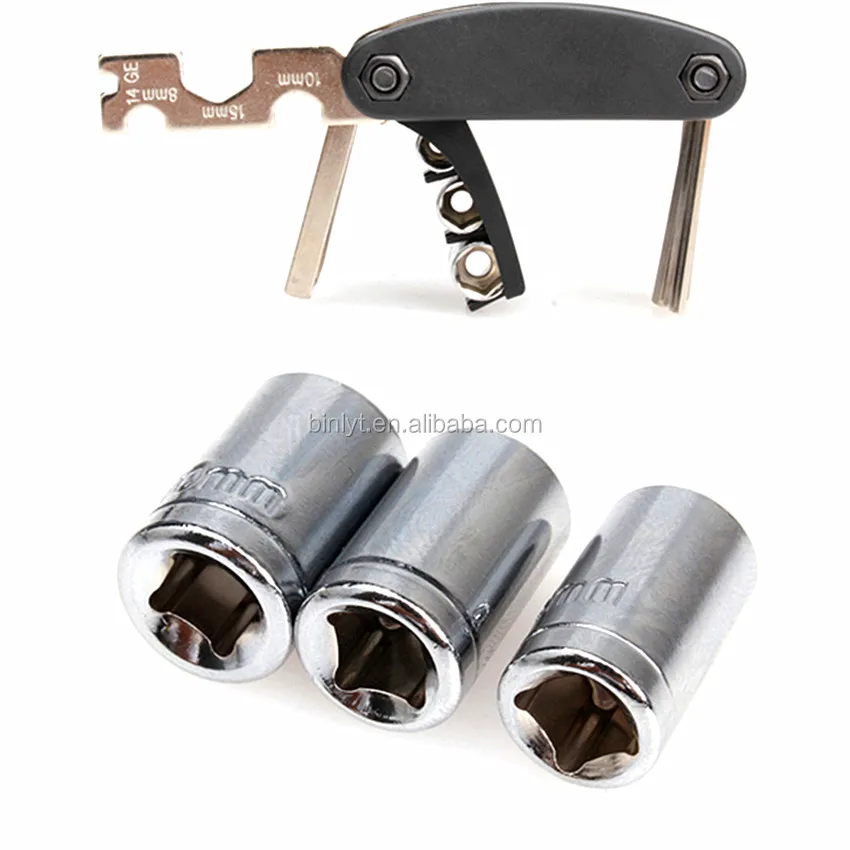 Useful 16 in 1 Bike Bicycle Repair Tool Set Hex Wrench Screwdrivers Nut Tools Hex Key Bicicleta Cycling Bicycle Repairing Tools