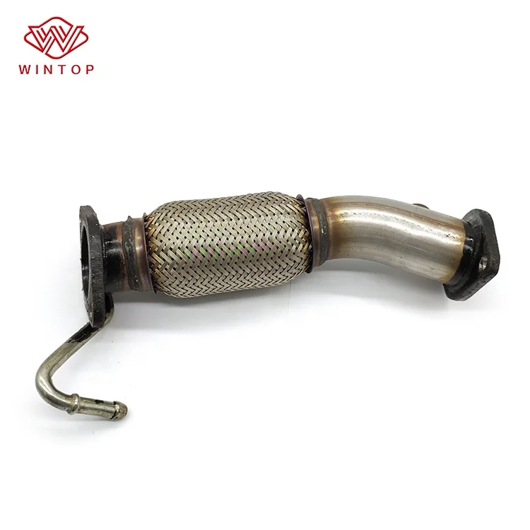Factory Direct Sale High Performance Universal Parts Stainless Steel Auto Car Exhaust Pipe