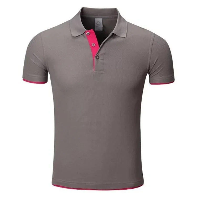 
New standard high quality Custom CVC combed cotton Staff Uniform oem t shirt Polo Shirt 