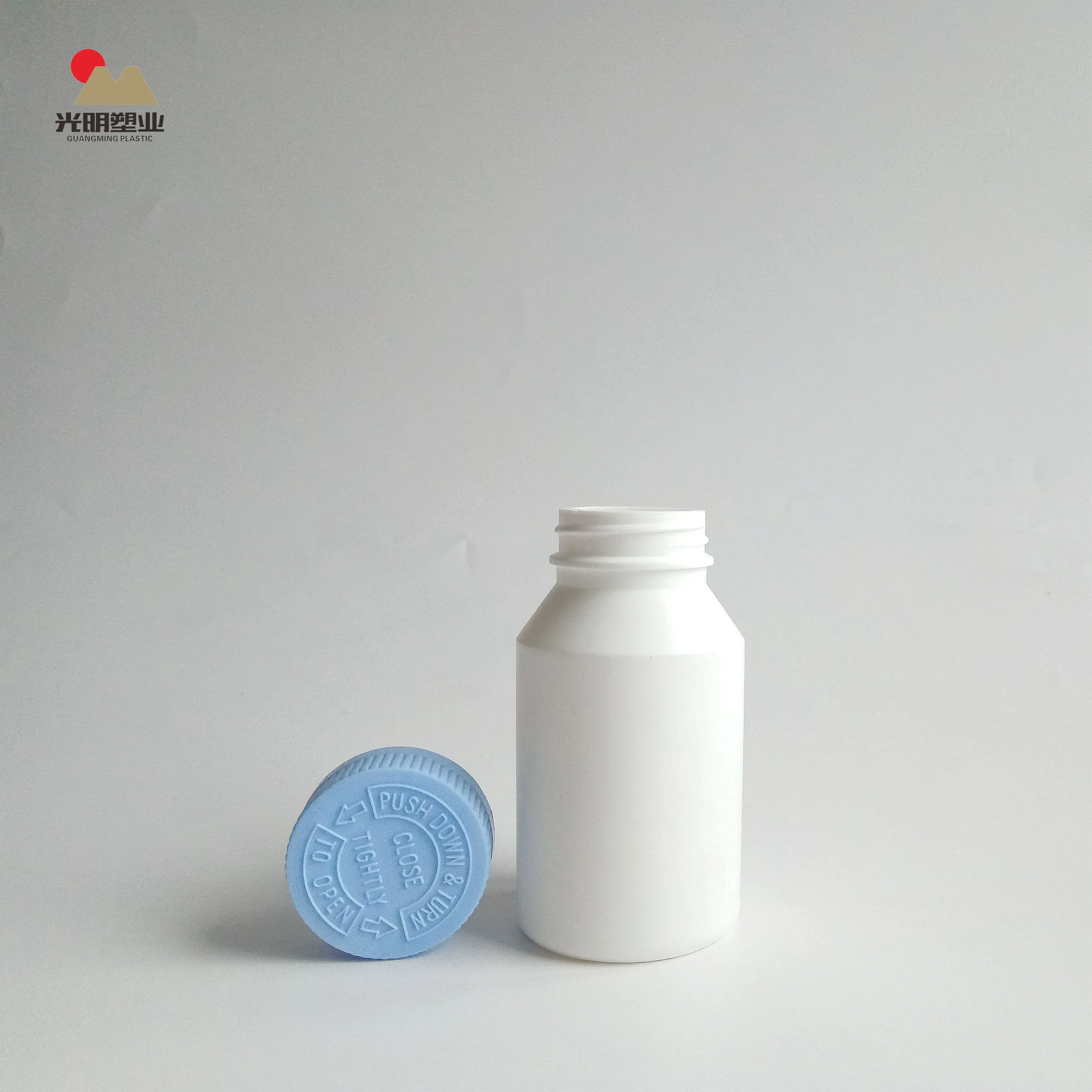 150ml Pharmaceutical HDPE Food Grade transparent plastic bottles food grade medicine bottles plastic