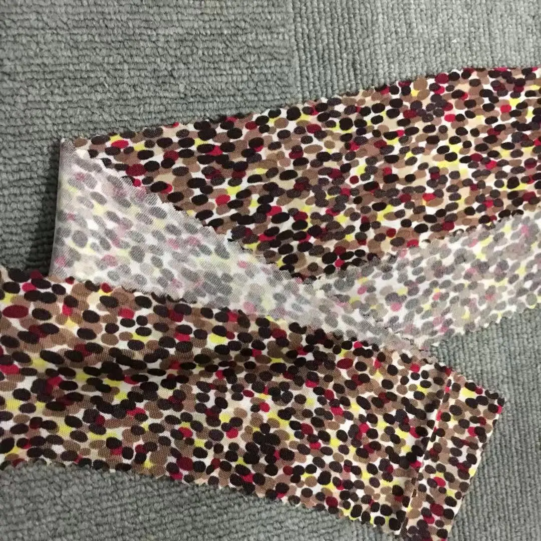 100% Шелковая Джерси с принтом, шелковая ткань