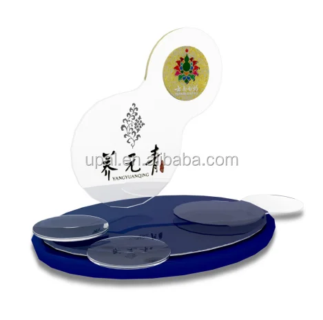 Customized new stylish great quality acrylic perfume bottle display stand