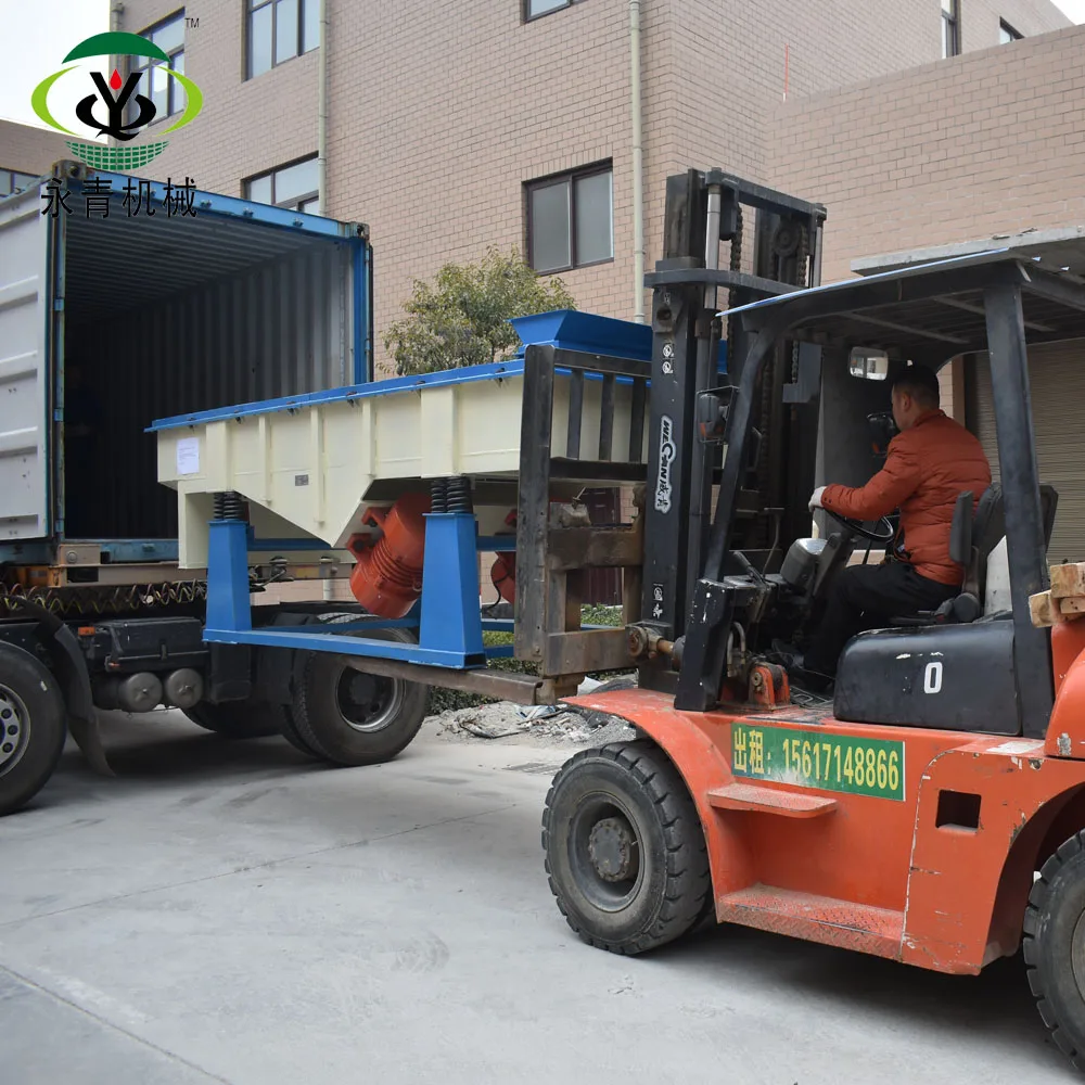 High efficiency rectangle vibrating screen machine for cashew, coffee beans