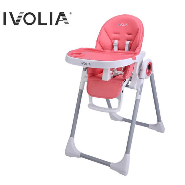 IVOLIA EN14988 Multifunctional New design baby highchair baby feeding chair modern plastic baby high chair