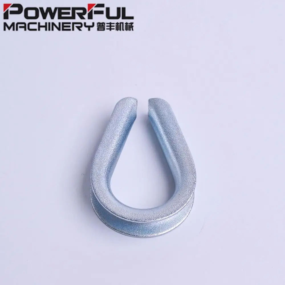 Zinc Plated DIN 6899 A Wire Rope Thimble for sale