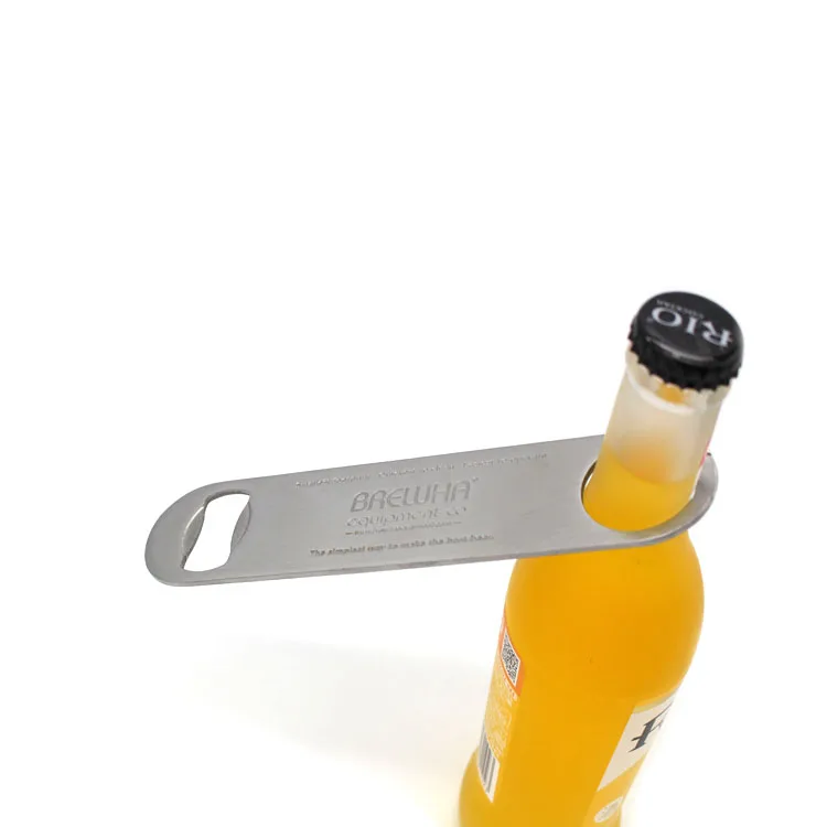 Custom Stainless Steel Blank Metal Magnetic Bar Beer Bottle Opener