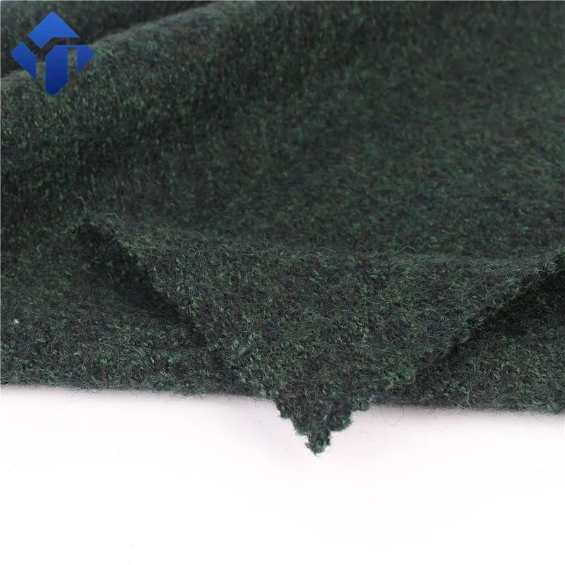 
hot selling cotton merino italian brushed polyester cashmere warp sweater 100 wool knit fabric 